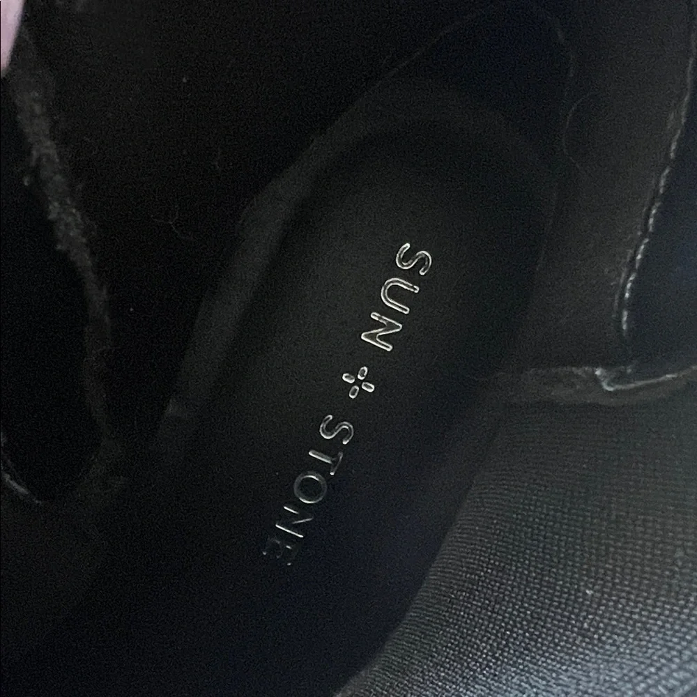 Sun + Stone Black Ankle Booties - Picture 6 of 6